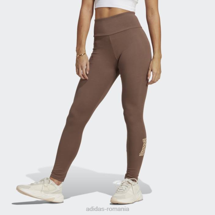 Adidas pământ all szn x logomania jambiere adidas femei Pământ 2JBN16629