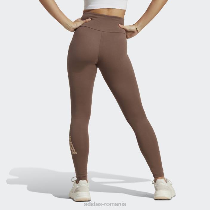 Adidas pământ all szn x logomania jambiere adidas femei Pământ 2JBN16629