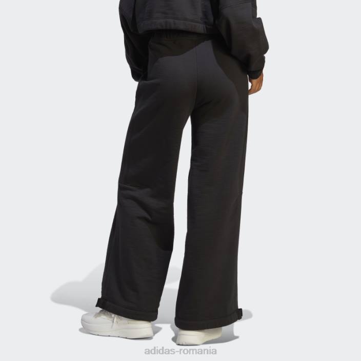 Adidas pantaloni de dans tricot versatili negri adidas femei negru 2JBN8826