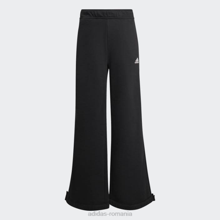 Adidas pantaloni de dans tricot versatili negri adidas femei negru 2JBN8826