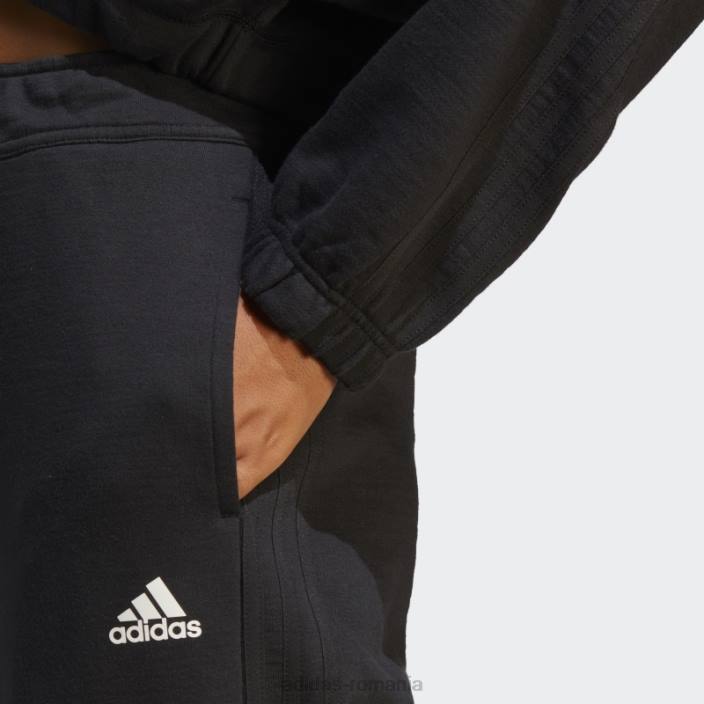 Adidas pantaloni de dans tricot versatili negri adidas femei negru 2JBN8826