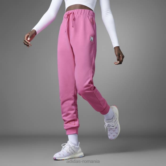 Adidas pantaloni de jogging magenta de ziua indragostitilor femei magenta 2JBN16576