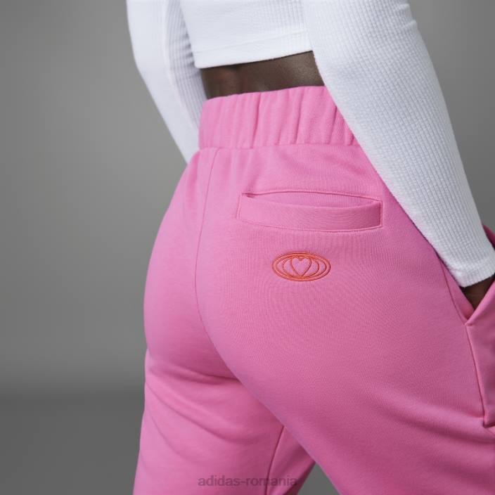 Adidas pantaloni de jogging magenta de ziua indragostitilor femei magenta 2JBN16576