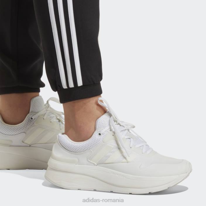 Adidas pantaloni de maternitate negri femei alb negru 2JBN9740