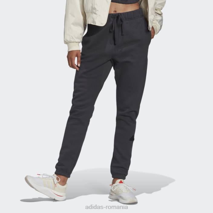 Adidas pantaloni de trening carbon femei carbon 2JBN2588