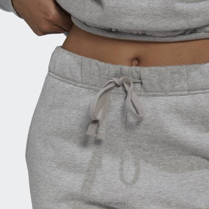 Adidas pantaloni de trening gri mediu femei gri mediu 2JBN10585