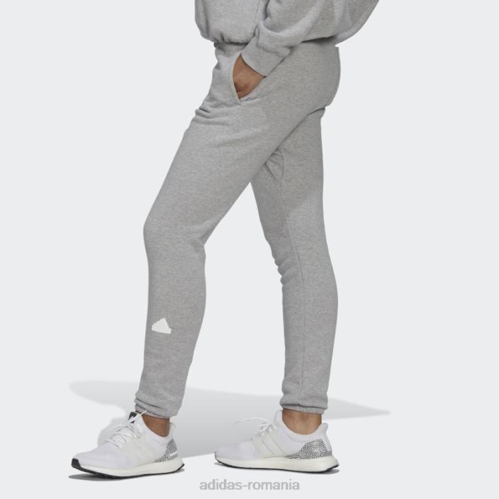 Adidas pantaloni de trening gri mediu femei gri mediu 2JBN2401