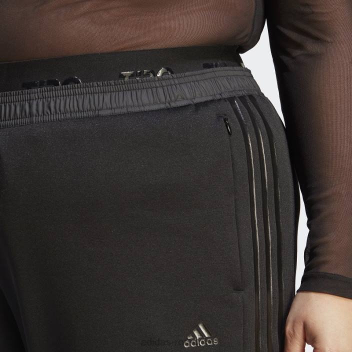 Adidas pantaloni de trening negru pentru costum tiro avansat (plus mărime) femei negru 2JBN16811