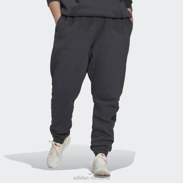 Adidas pantaloni de trening (plus size) carbon femei carbon 2JBN2593