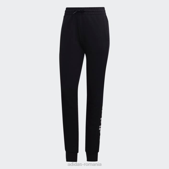 Adidas pantaloni liniari negri essentials adidas femei alb negru 2JBN2817