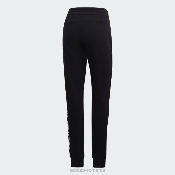 Adidas pantaloni liniari negri essentials adidas femei alb negru 2JBN2817