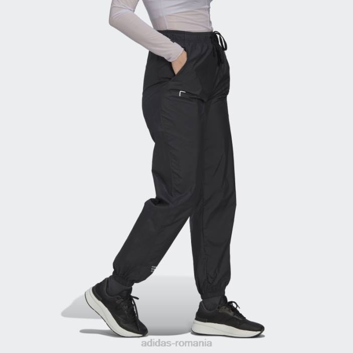 Adidas pantaloni negri tesuti adidas femei alb negru 2JBN10491
