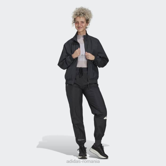 Adidas pantaloni negri tesuti adidas femei alb negru 2JBN10491