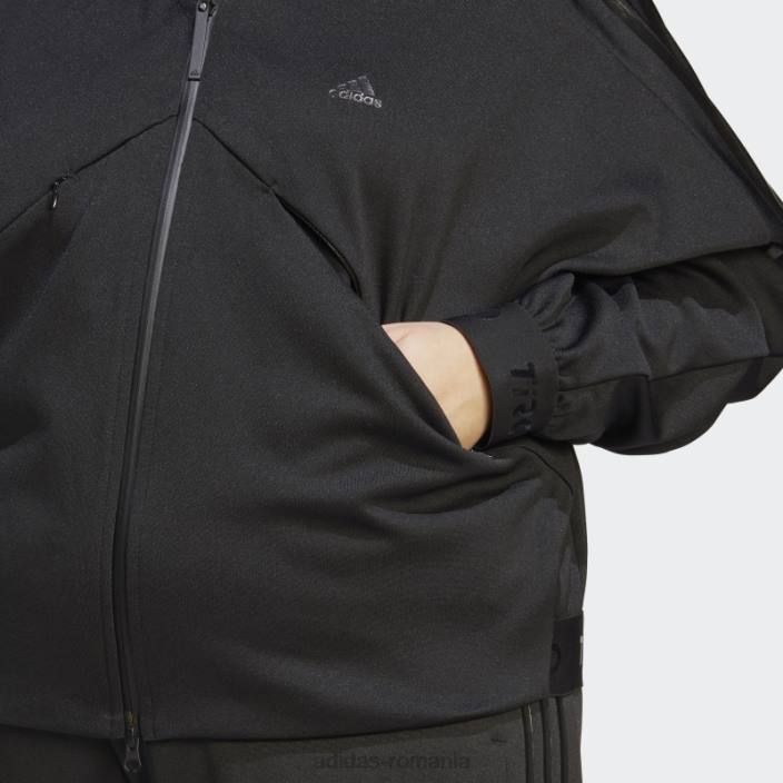 Adidas pantaloni negru cu costum Tiro avansat (mărime plus) femei negru 2JBN16828