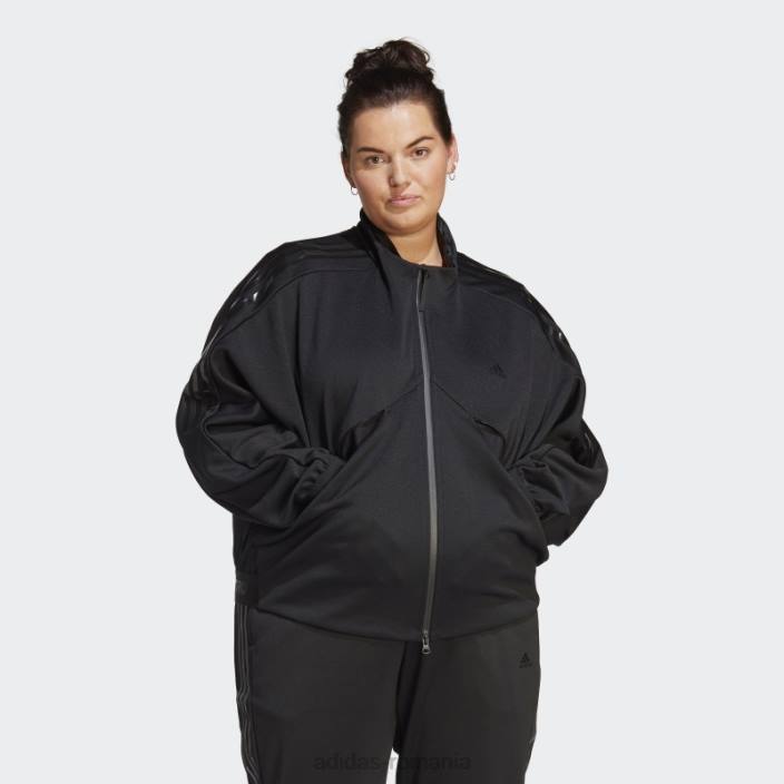 Adidas pantaloni negru cu costum Tiro avansat (mărime plus) femei negru 2JBN9095