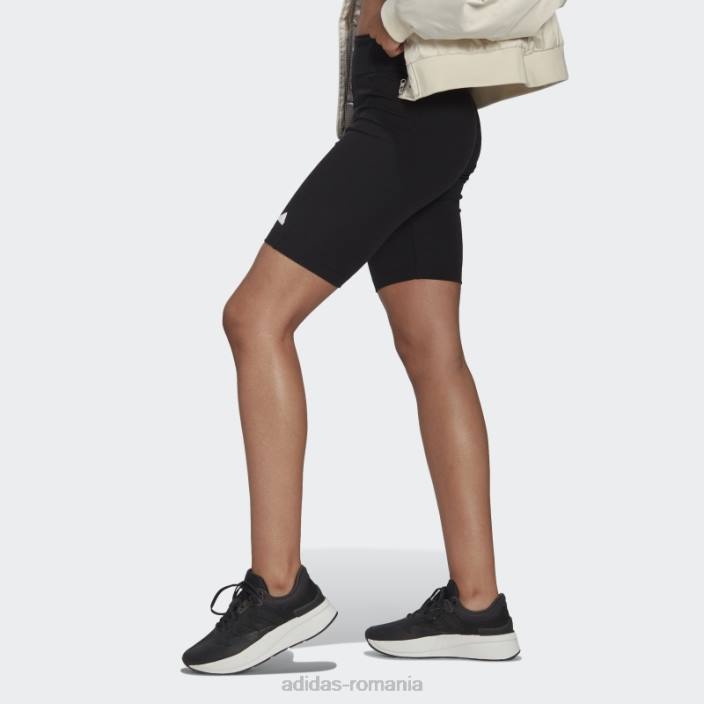 Adidas pantaloni scurți biker negru adidas femei alb negru 2JBN2511