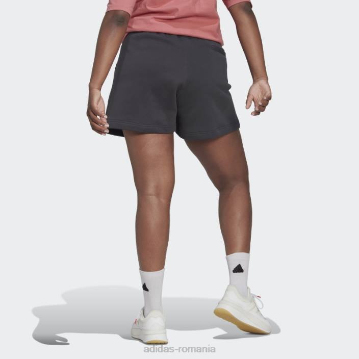 Adidas pantaloni scurți de transpirație din carbon (plus mărime) femei carbon 2JBN2542