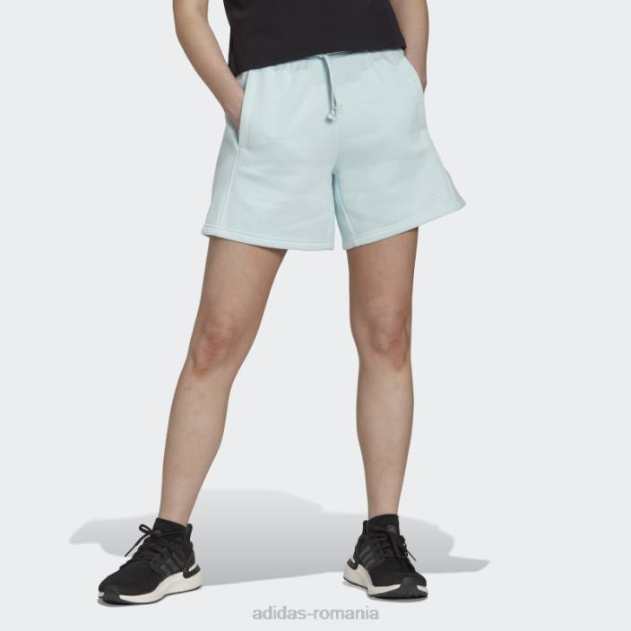 Adidas pantaloni scurți din lână albastru all szn femei albastru 2JBN10451