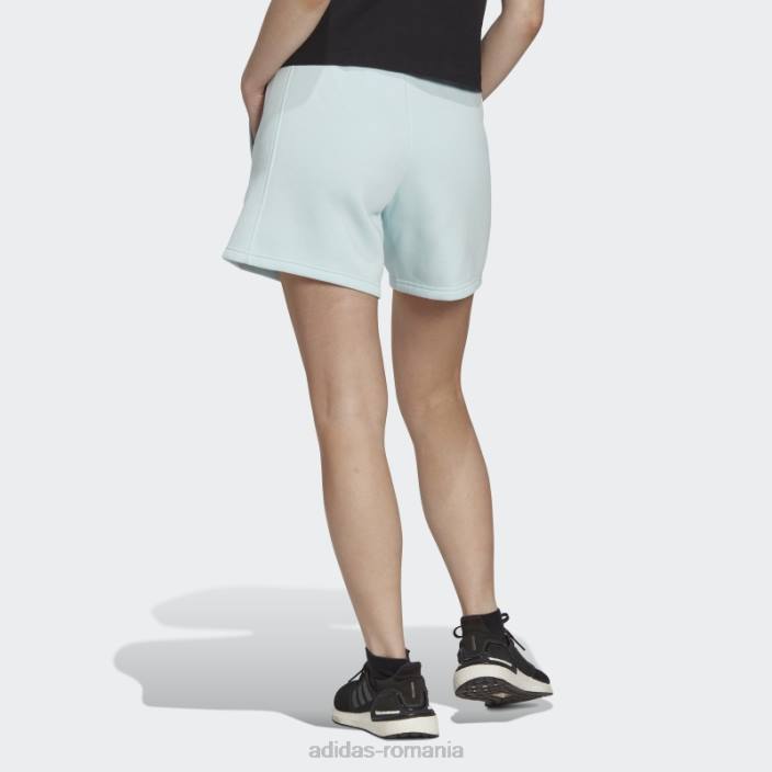Adidas pantaloni scurți din lână albastru all szn femei albastru 2JBN10451