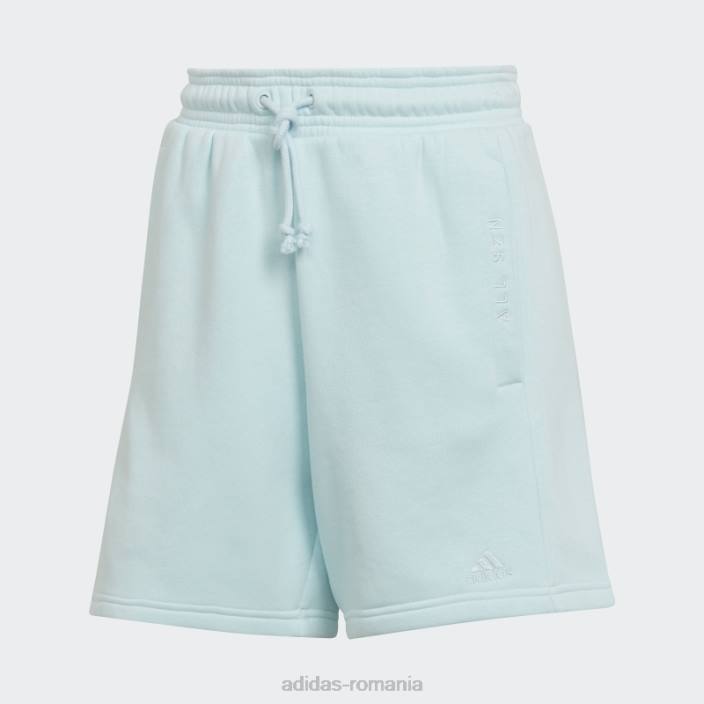 Adidas pantaloni scurți din lână albastru all szn femei albastru 2JBN10451