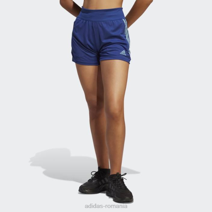 Adidas pantaloni scurți tiro hot victory blue adidas femei albastru victorie 2JBN9684