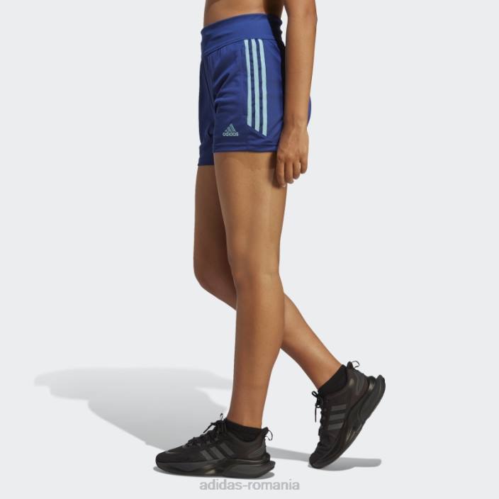 Adidas pantaloni scurți tiro hot victory blue adidas femei albastru victorie 2JBN9684
