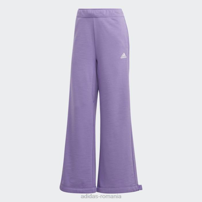 Adidas pantaloni tricot versatili de dans violet adidas femei violet 2JBN8832