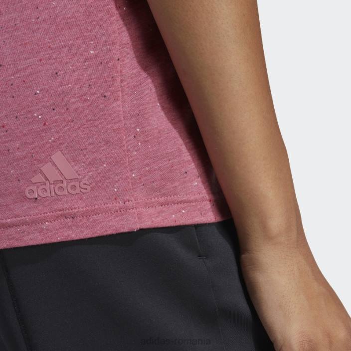 Adidas pink mel future icons winners 3.0 tank top femei roz mel/alb 2JBN9695