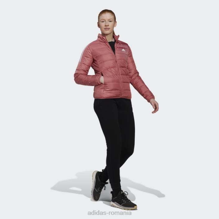 Adidas roșu essentials puf moda jachetă femei roșu 2JBN9429