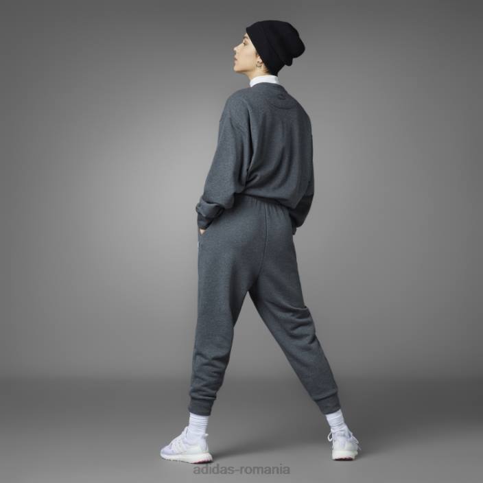 Adidas salopetă gri închis pentru ziua Îndrăgostiților femei erica gri închis 2JBN9149