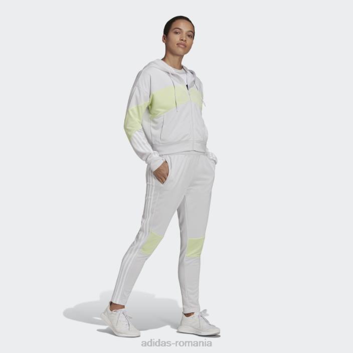 Adidas sportswear bold block trening fashion dash gri femei liniuță gri 2JBN16685