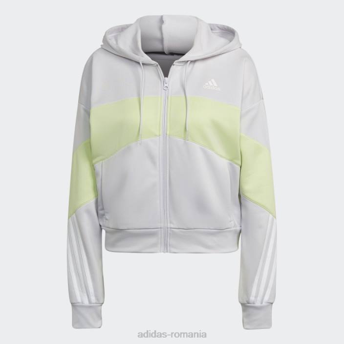 Adidas sportswear bold block trening fashion dash gri femei liniuță gri 2JBN16685