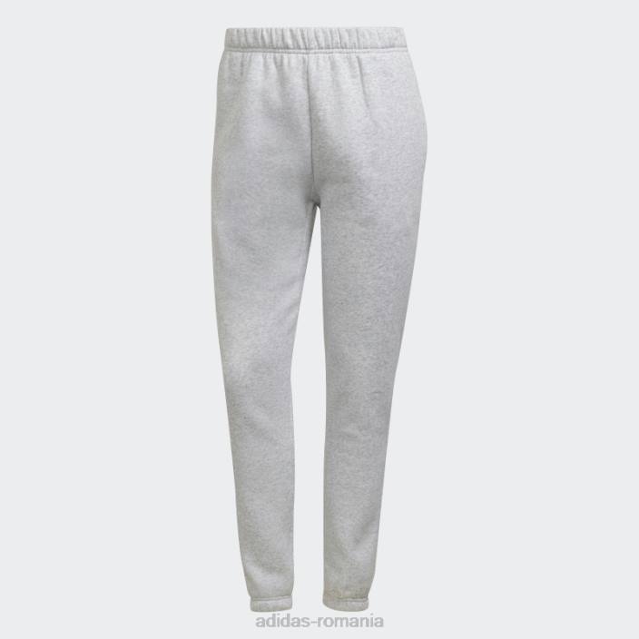 Adidas studio lounge pantaloni cu potrivire regulata gri deschis heather femei erica gri deschis 2JBN10652