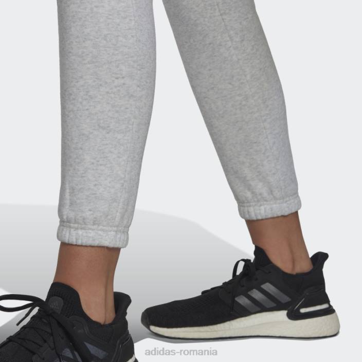 Adidas studio lounge pantaloni cu potrivire regulata gri deschis heather femei erica gri deschis 2JBN10652