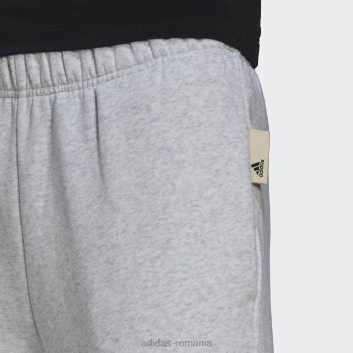 Adidas studio lounge pantaloni cu potrivire regulata gri deschis heather femei erica gri deschis 2JBN10652