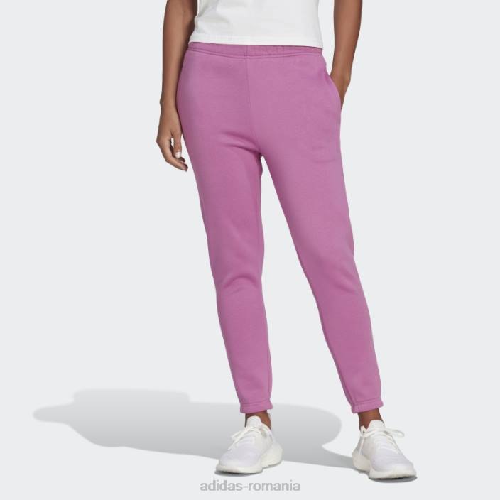 Adidas studio lounge pantaloni cu potrivire regulata lila fashion femei liliac 2JBN10746