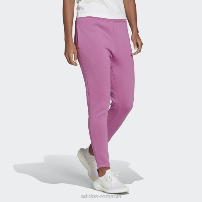 Adidas studio lounge pantaloni cu potrivire regulata lila fashion femei liliac 2JBN10746