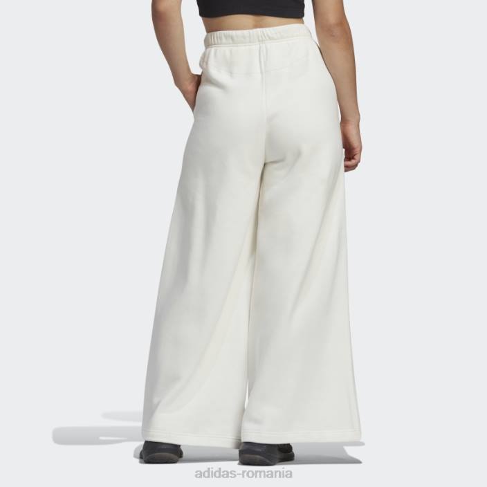 Adidas studio lounge pantaloni fleece cu picioare late adidas nevopsiti femei nevopsit 2JBN2754