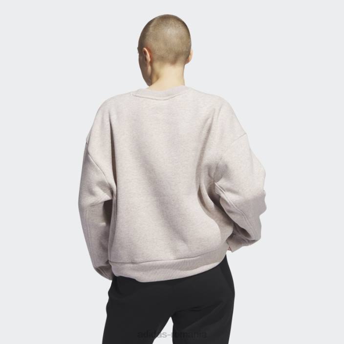 Adidas taupe mel all szn fleece hanorac femei taupe mel 2JBN9934