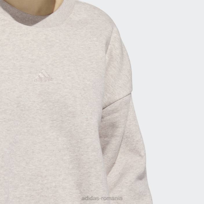 Adidas taupe mel all szn fleece hanorac femei taupe mel 2JBN9934