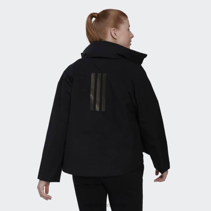 Adidas terrex traveer rain.rdy jachetă neagră femei negru 2JBN17012