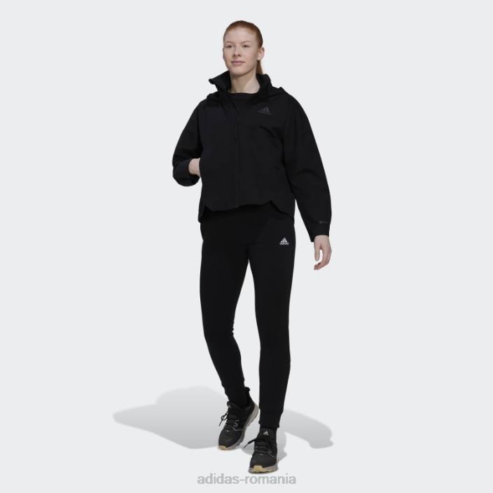 Adidas terrex traveer rain.rdy jachetă neagră femei negru 2JBN17012