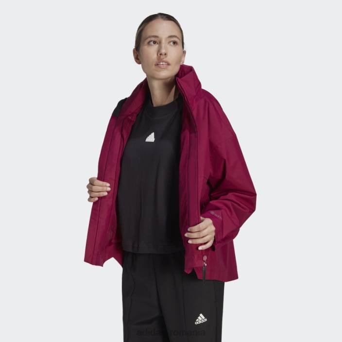 Adidas terrex traveer rain.rdy jacket berry femei boabe 2JBN17216