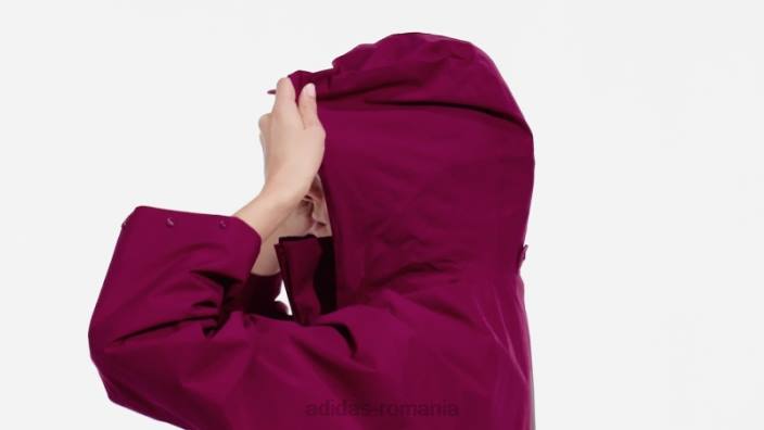 Adidas terrex traveer rain.rdy jacket berry femei boabe 2JBN17216