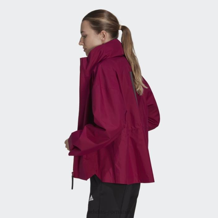 Adidas terrex traveer rain.rdy jacket berry femei boabe 2JBN17216
