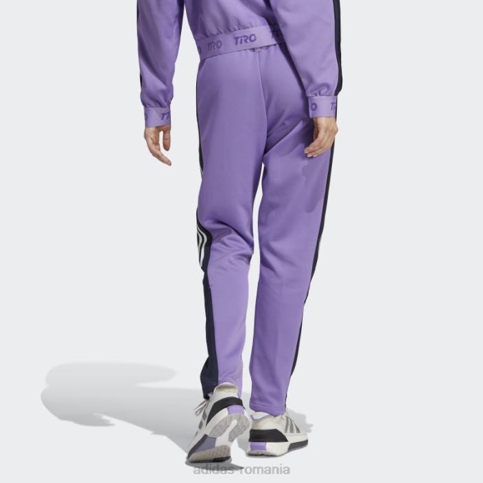 Adidas tiro costum-up avansat pantaloni de sport violet femei violet/cerneală 2JBN2264