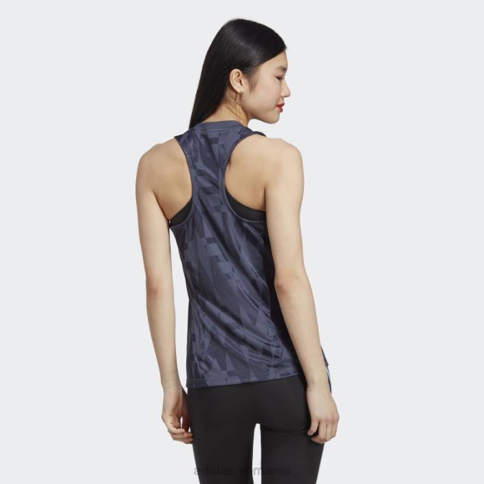 Adidas tiro fără mâneci tricou bleumarin femei zori bleumarin/albastru 2JBN9847