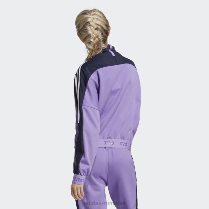Adidas tiro suit-up advanced track top violet femei violet/cerneală 2JBN2246