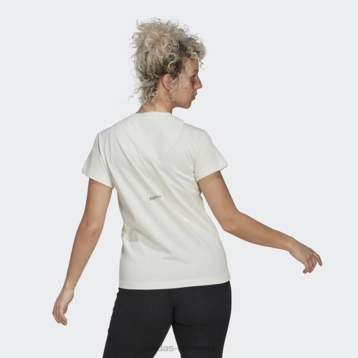 Adidas tricou alb adidas femei alb roșu 2JBN2496