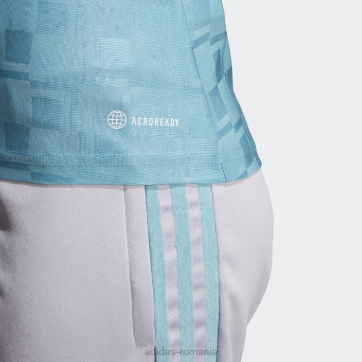 Adidas tricou albastru tiro cu maneca lunga femei albastru 2JBN9088
